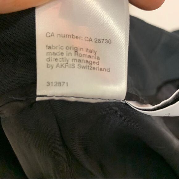 Akris Punto Pants in steel colour size 42 NWT - Picture 4 of 11